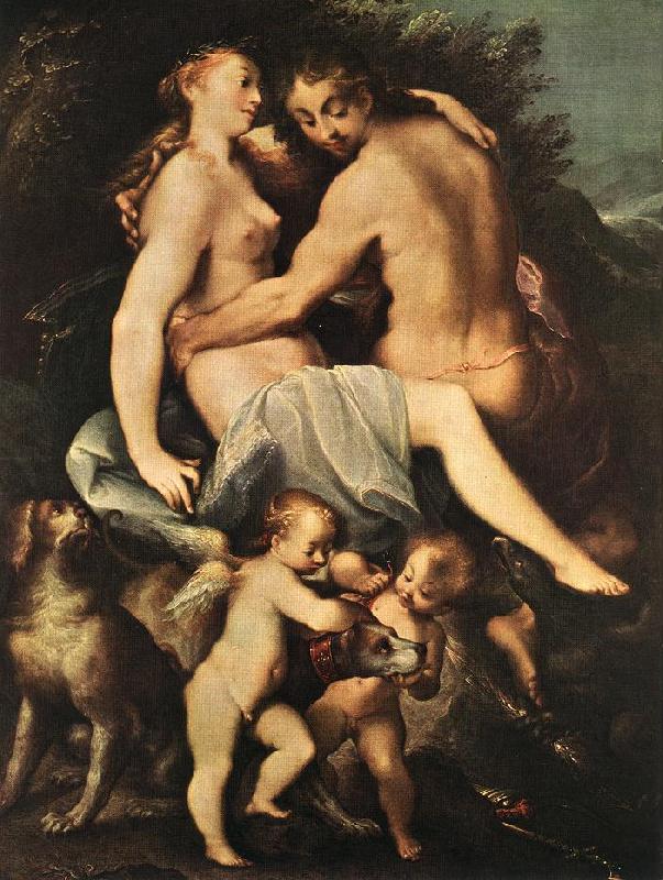 HEINTZ, Joseph the Elder Adonis Parting from Venus s oil painting picture